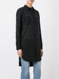 polka dot oversized shirt 