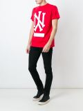 'NY'印花T恤