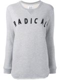 'radical' print sweatshirt