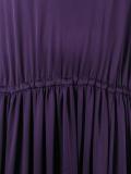 pleated gown