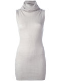 roll neck knitted top