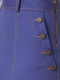 high-waisted skirt