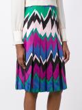 chevron print skirt 