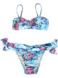 printed bikini set