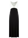 v-neck long dress
