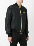taxi embroidered bomber jacket