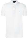 logo embroidered polo shirt