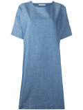 back collar dress