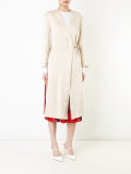 belted wrap kimono 