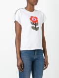 flower print T-shirt