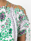 laced shoulder dress