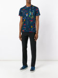 multi-print T-shirt