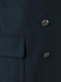 double-breasted mid coat