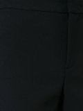 front slit straight pants 