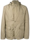 hooded waterproof blazer