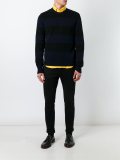 striped Shetland wool sweater