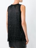 laser-cut tank top