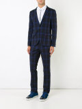 checked blazer 