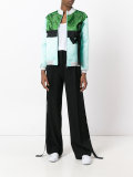 sequin detail bomber jacket