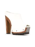 open toe mules