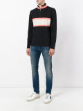 panel zip placket top 