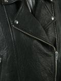 belted biker jacket