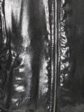 metallic bomber jacket
