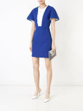 contrast dress 