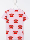 telephone print T-shirt