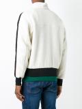 contrast stripe jacket 