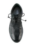 cut-out detail derby shoes