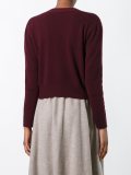 deep plunge neck jumper