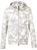 palm tree print hoodie 