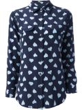 heart print shirt