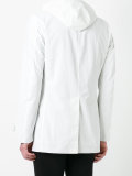 collar detail hooded jacket
