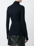 checkered pattern jumper