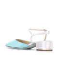 embellished chunky heel sandals