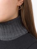 hooked lops earrings