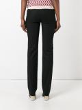 striped side slim-fit trousers