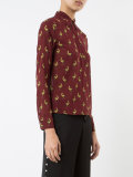 bird print shirt 
