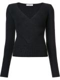 crossover sweater