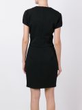 v neck dress