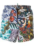 幻想印花泳裤