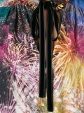 'firework'印花长袖罩衫