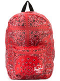 abstract print backpack