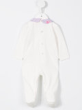 pleated Peter Pan romper