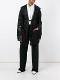 floral lace fringed jacket