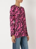 printed longsleeved blouse 