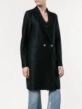 double-breasted coat
