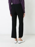 front slit straight pants 